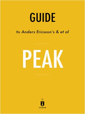 cover image of Summary of Peak